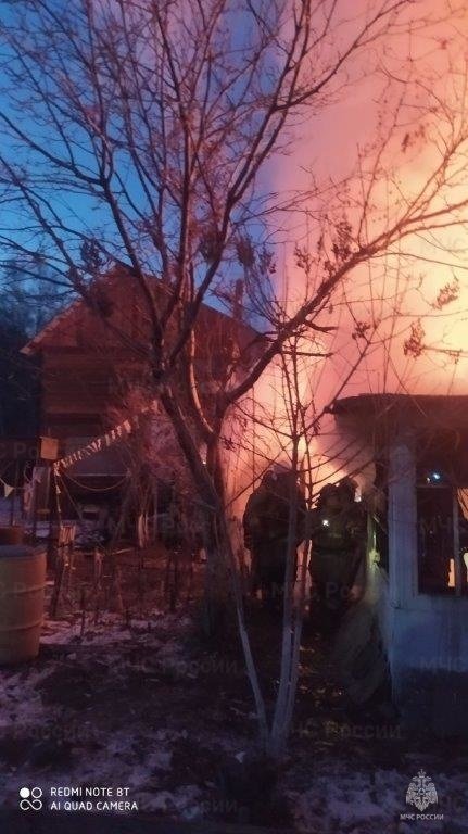 Пожар в Качугском районе