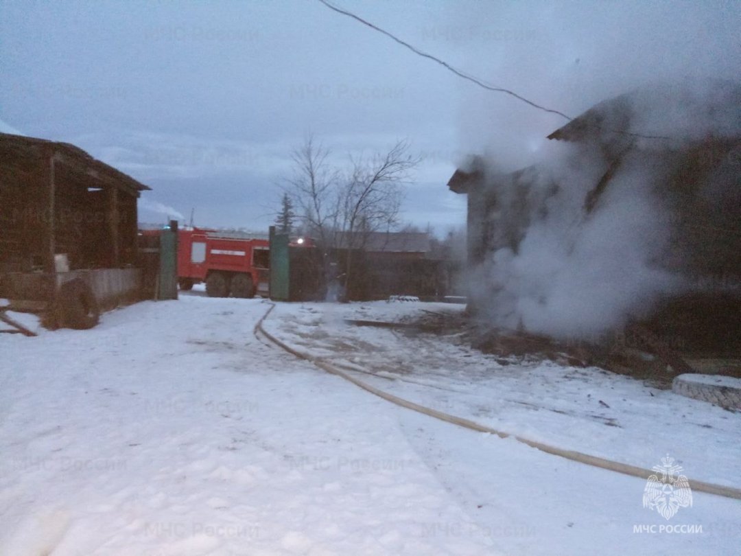 Пожар в Качугском районе